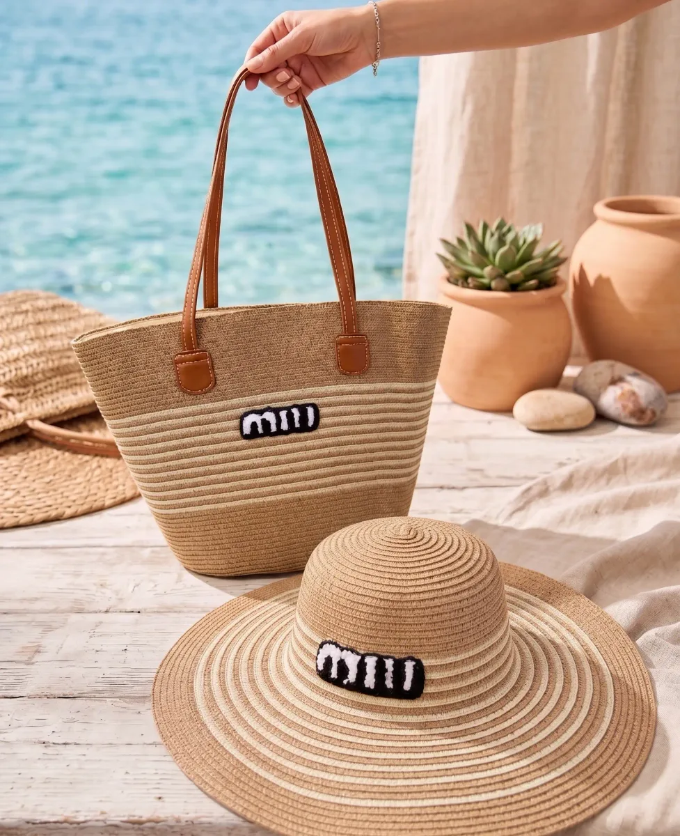 sac de plage + chapeau 2